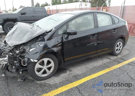 2013 Toyota Prius Three из США, поврежденный, VIN JTDKN3DU2D5543092